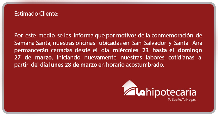 Estimado cliente
